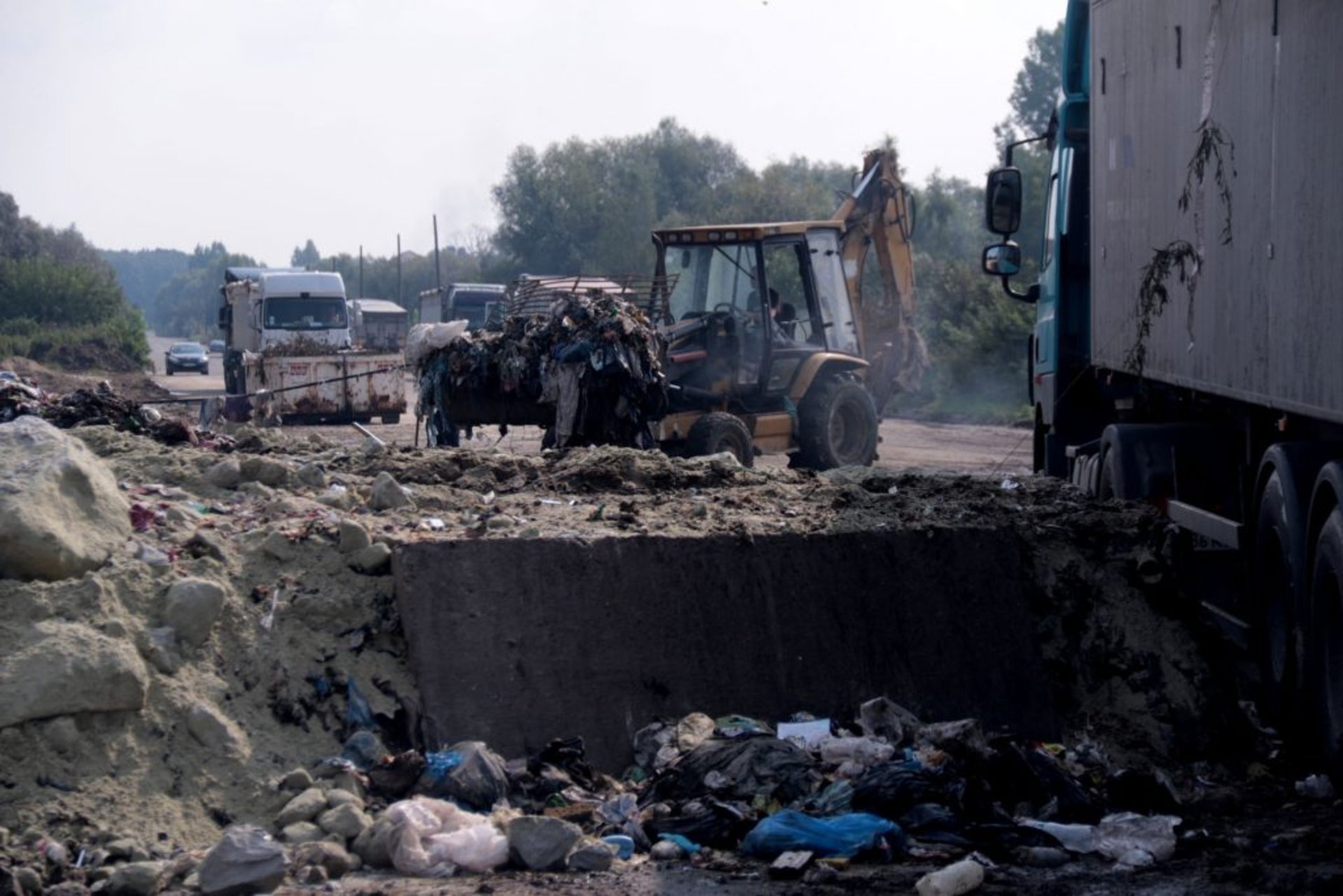 На вулиці Північній впорядкували перевантажувальну станцію