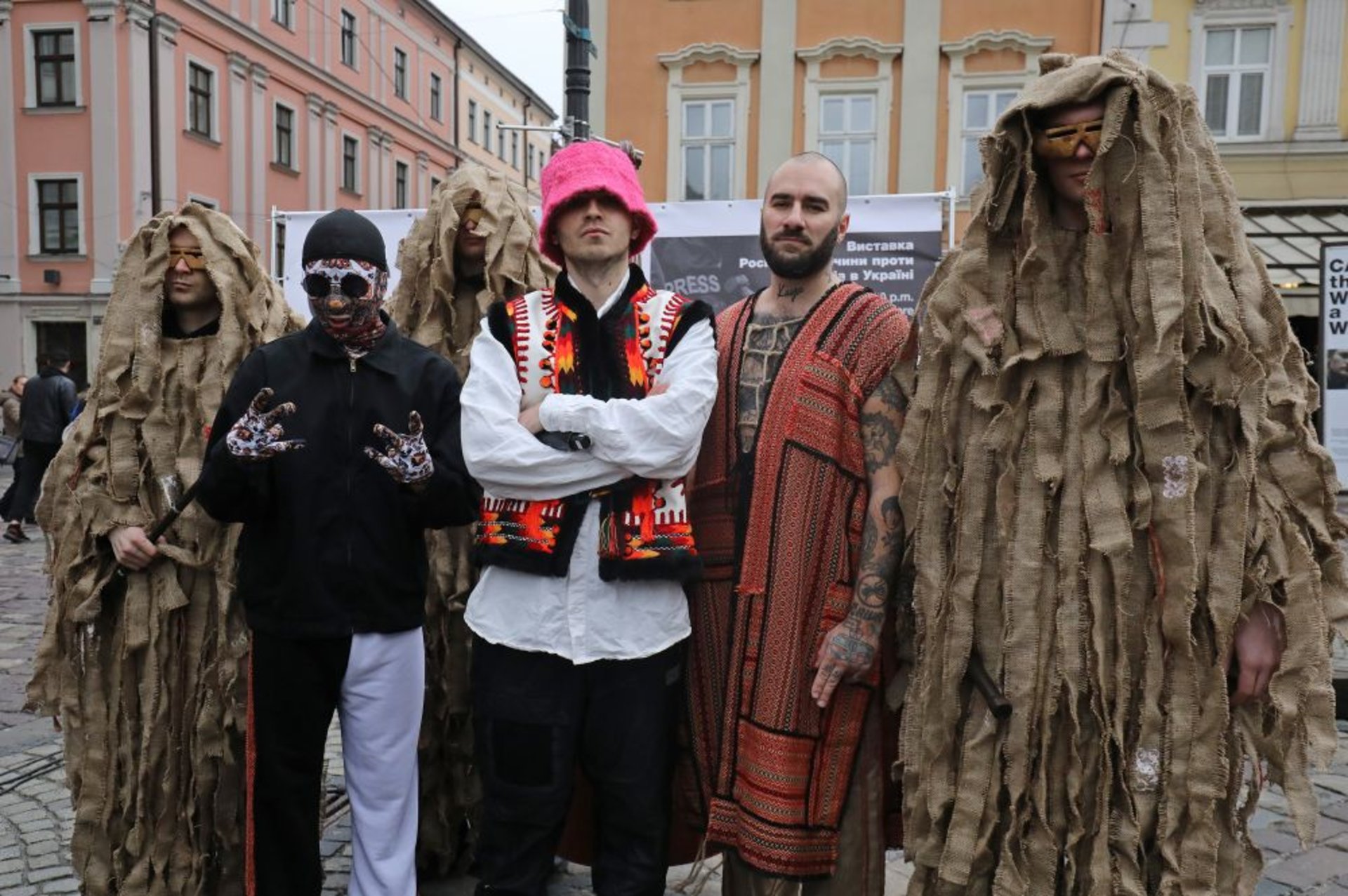KALUSH ORCHESTRA виступив у центрі Львова та розповів про підготовку до «Євробачення», фото ЛМР