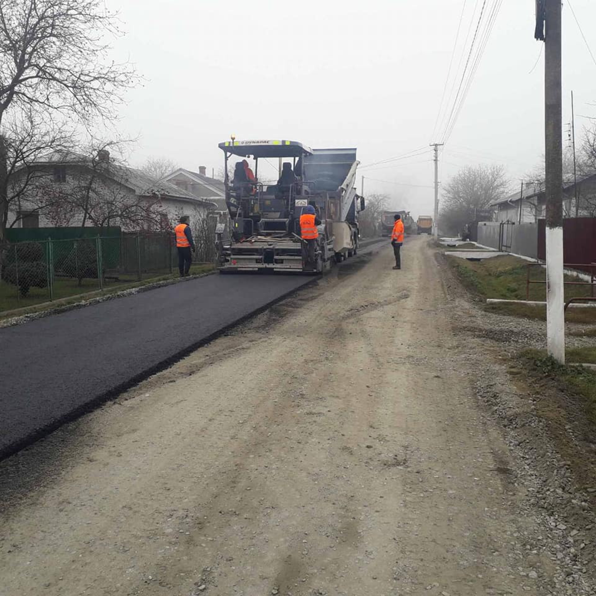 На Львівщині ремонтують дорогу з Артасова до повороту на Нагірці, фото Микола Одиноцький