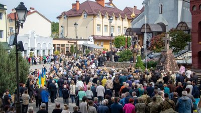 Трускавець оплакує 22-річного Героя Дмитра Сарновського