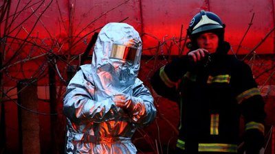 Нафтобаза у Львові, у яку напередодні влучила ракета, повністю зруйнована