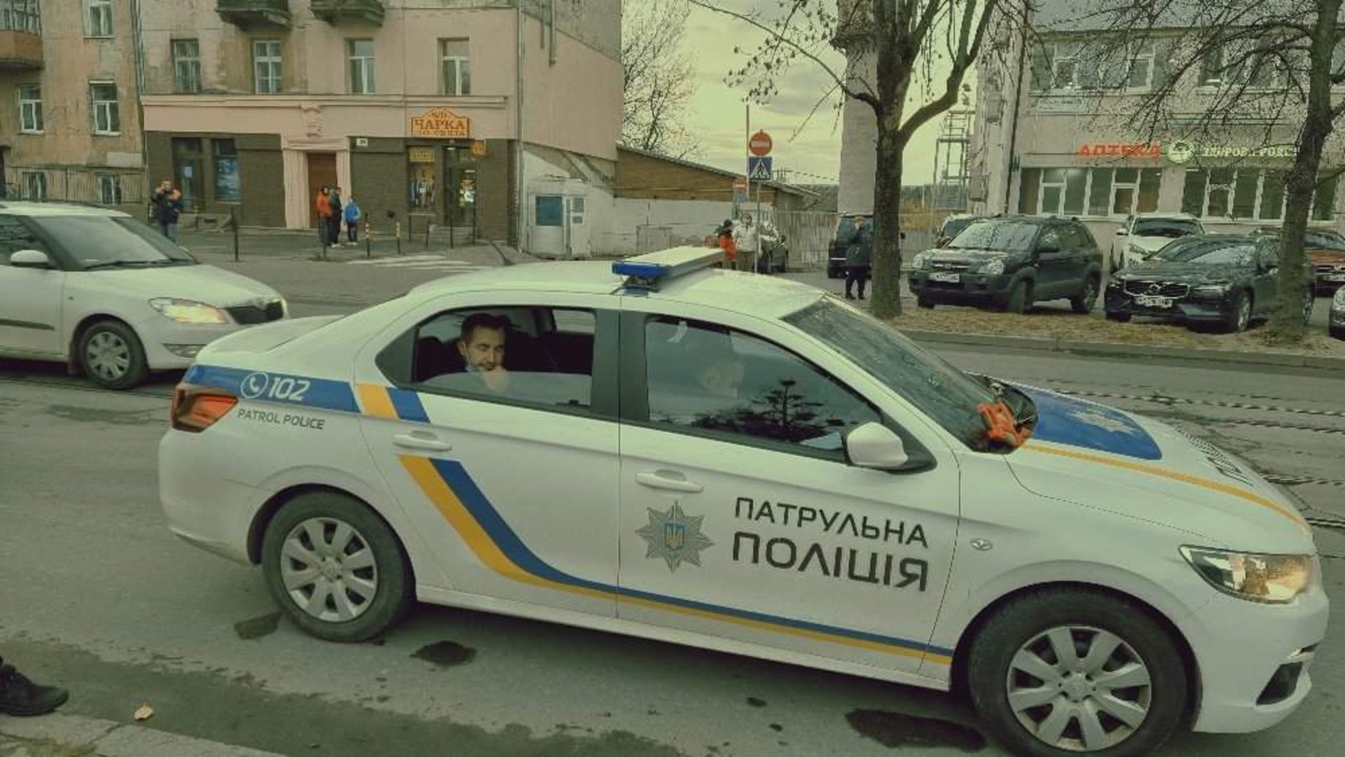 Авто не пригальмувало перед переходом / Фото Андрія Шляхтіна