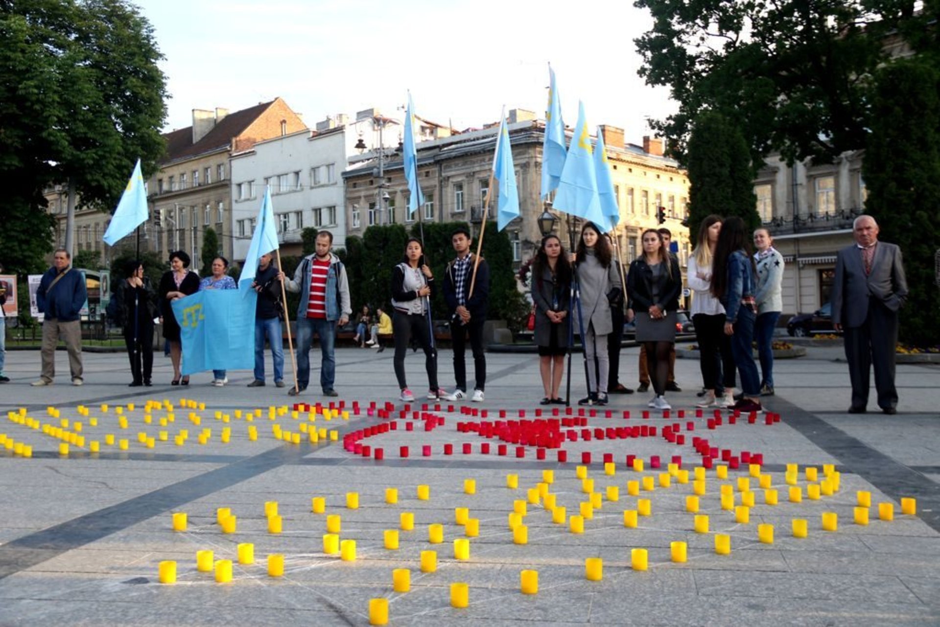У Львові вшановують жертв депортації з Кримського півострова