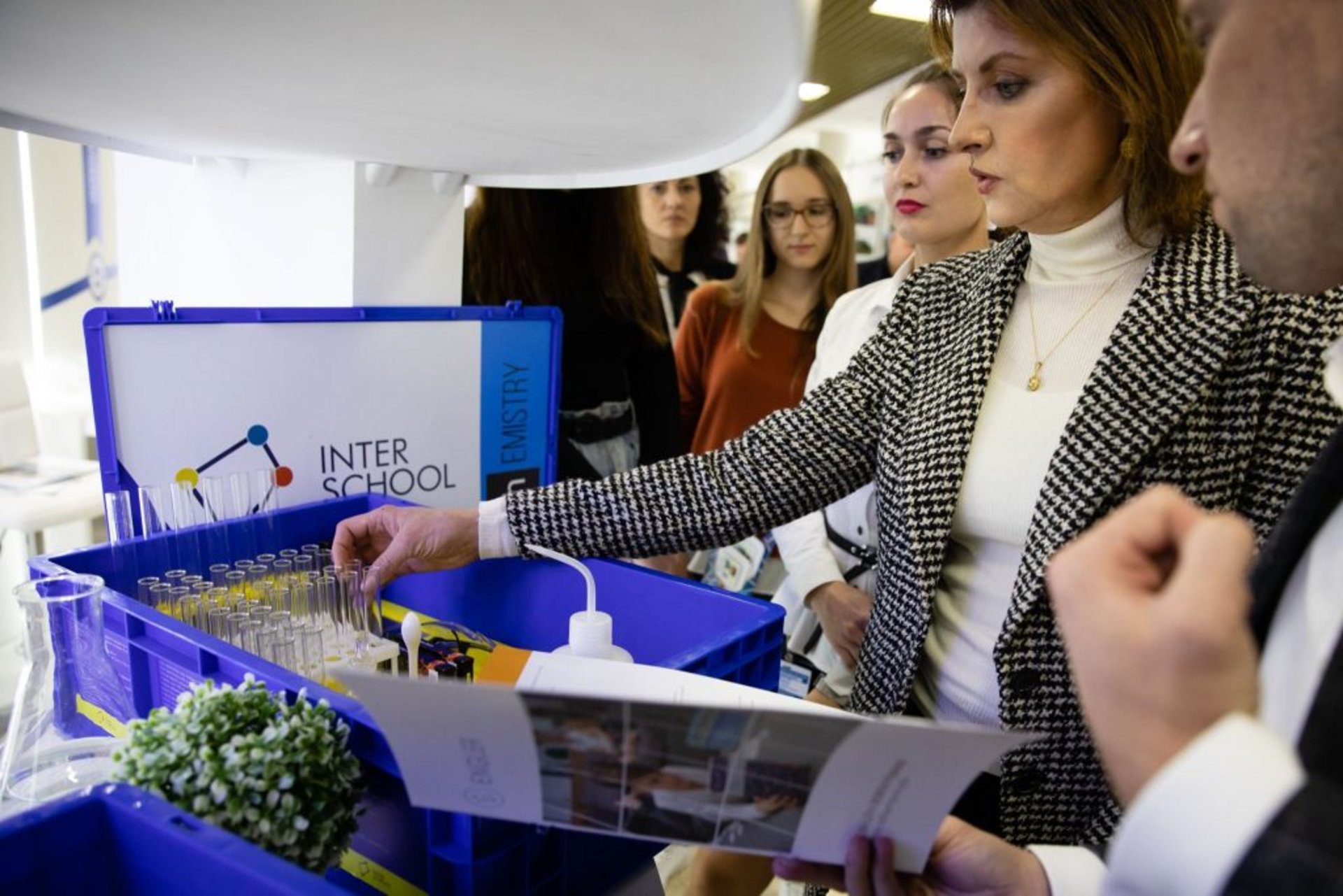 Марина Порошенко відвідала Одинадцяту міжнародну виставку «Інноватика в сучасній освіті»