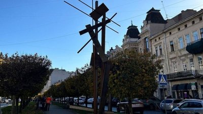 У центрі Львова лякатимуть людей