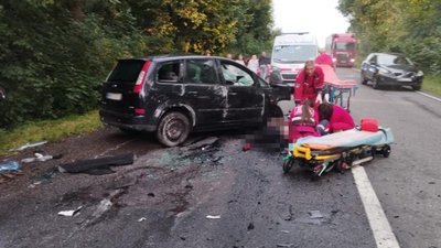 На Львівщині пʼяний водій вбив людину (ФОТО)