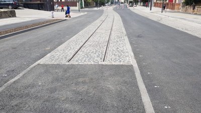 У Львові збудували "злітну смугу" для трамваїв (ФОТО)