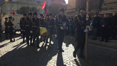 Львівщина прощається із новітнім Героєм Миколою Рудником