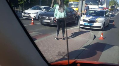 У Львові на пішохідному переході збили людину (ФОТО)