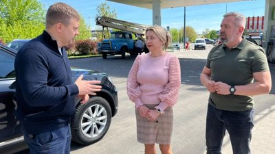 Голова Рівненської військової адміністрації особисто перевіряє наявність пального на АЗС