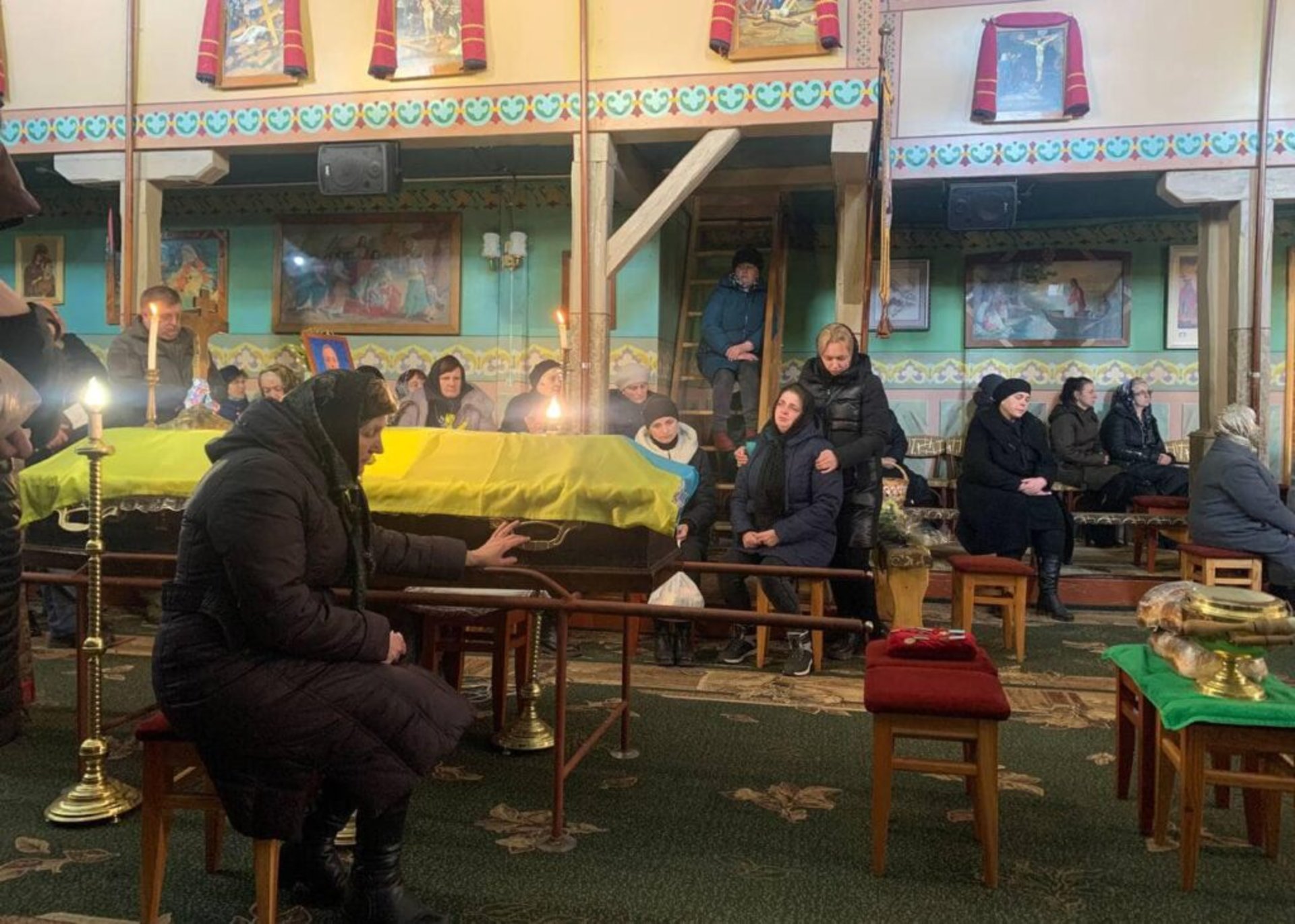 На Львівщині провели в останню путь підполковника, який загинув на Яворівському полігоні, фото Стрийська міська рада