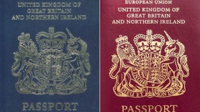 Британія після Brexit змінить колір паспорта