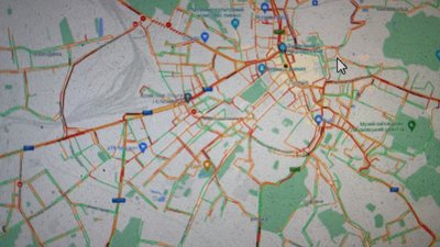 У Львові через снігопад зупинився рух транспорту (ФОТО, ВІДЕО)