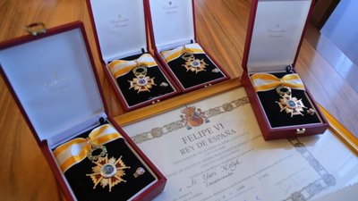 Чотири жителі Львівщини отримали від Королівства Іспанія почесні Ордени Ізабелли Католицької IV ступеня