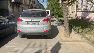 Дайте пройти: у Львові на Чупринки просять встановити стовпці (ФОТО)