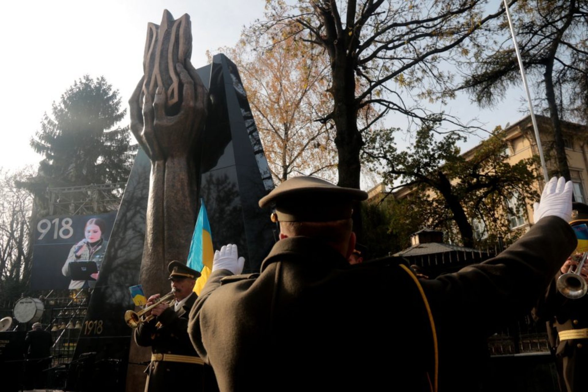 Відкриття пам’ятника героям ЗУНР та УГА у м. Львові