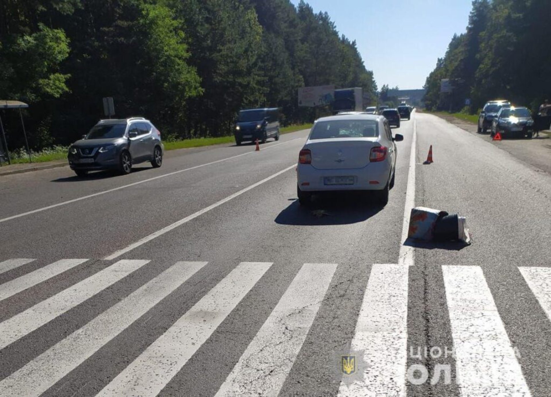 У Львові водій автомобіля збив двох жінок