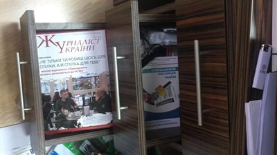 У центрі Києва пограбували офіс Спілки журналістів (ФОТО)