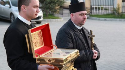 У храмі Львова виставили мощі Миколая Чарнецького