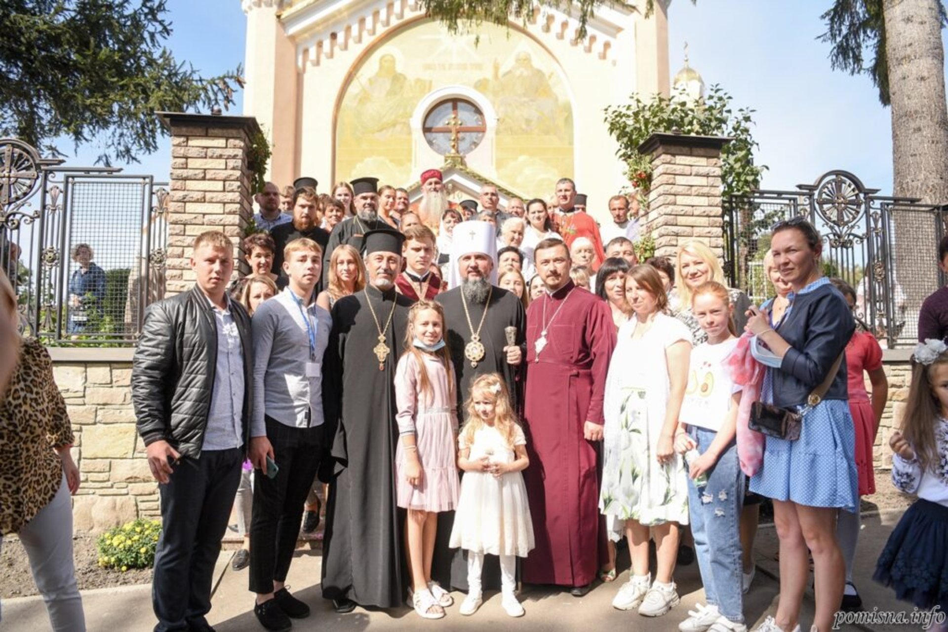 Епіфаній на Львівщині звершив освячення відновленого пам’ятника преподобному Іоану Вишенському., фото ПЦУ