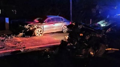 На Львівщині автобус не розминувся із трьома автомобілями (ФОТО)
