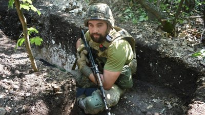 Львівські десантники передають вітання з Донеччини (ФОТО)