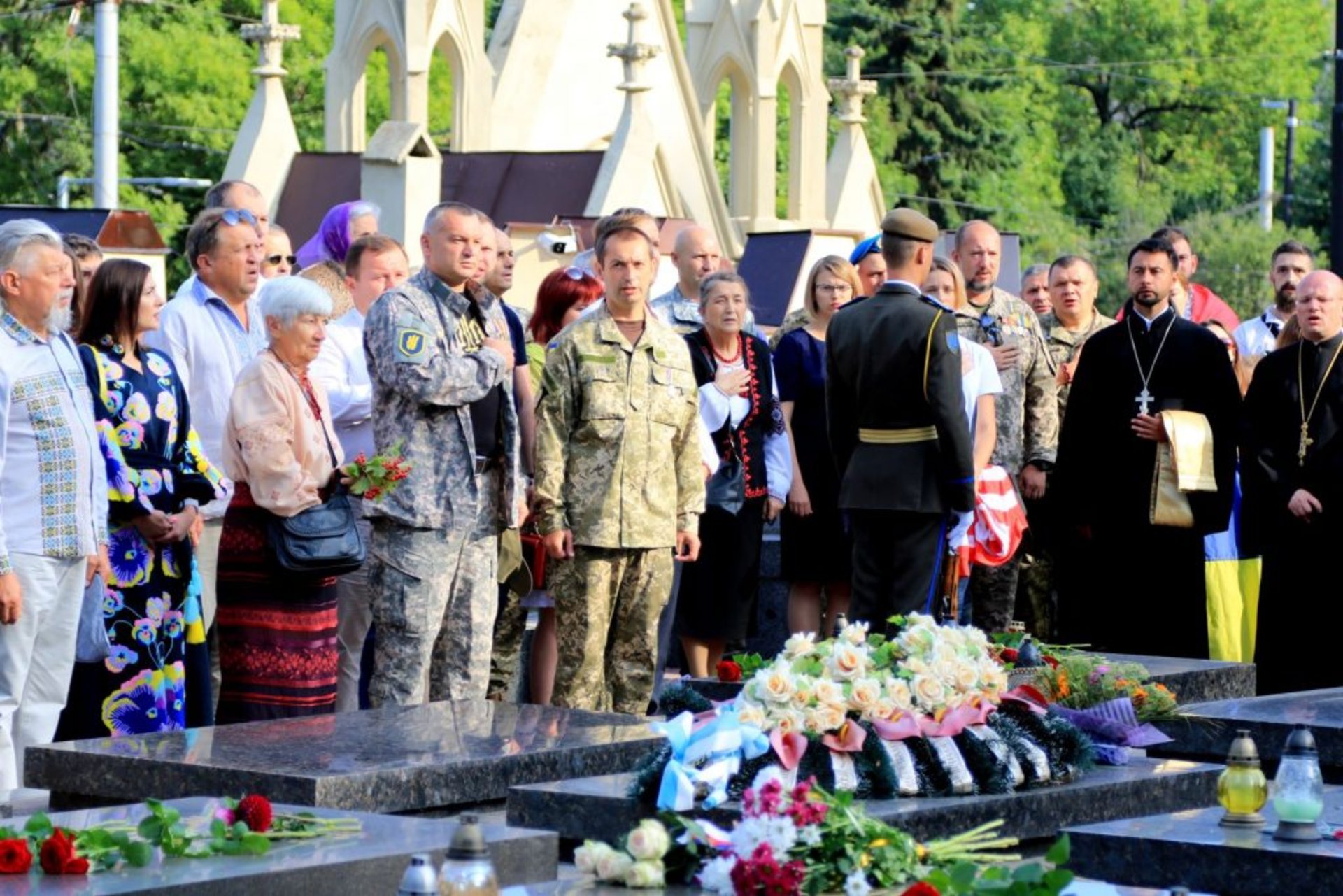 Львівщина урочисто відзначає 28-му річницю Незалежності України. Фото: 4studio.