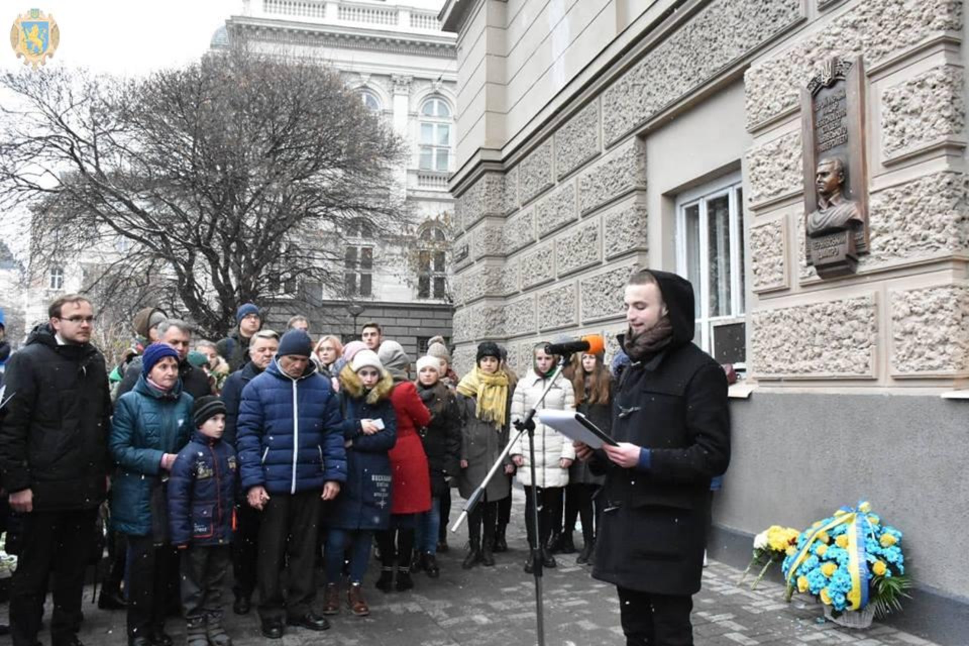 На Львівщині відкрили меморіальну дошку Герою України Дмитрові Чернявському. Фото прес-служба ЛОДА