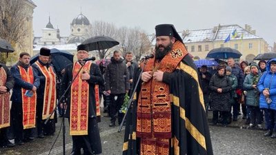 Жовківщина провела в останню путь захисника України (ФОТО)