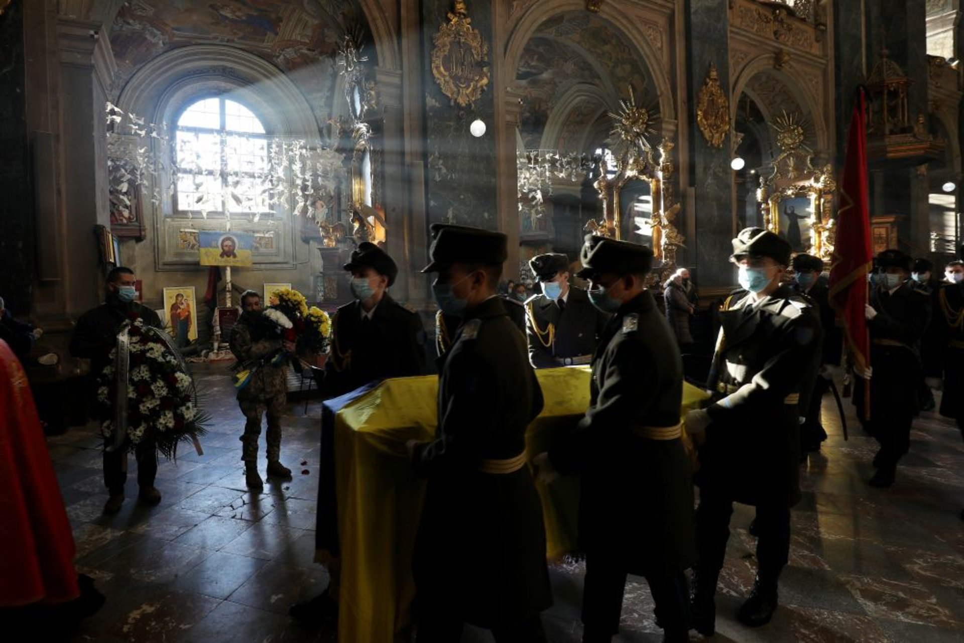 У Львові перепоховали останки кіборга Олександра Бондара, фото ЛМР