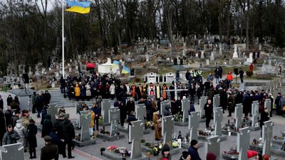 Як у День Соборності у Львові вшанували пам'ять борців за вільну Україну (ФОТО)
