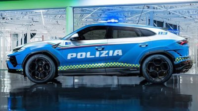 Lamborghini представила спеціальну модель Urus для італійської поліції