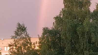 У Львівській області побачили веселку (ФОТО)