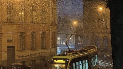 Комунальники Садового прибирають Львів від снігу