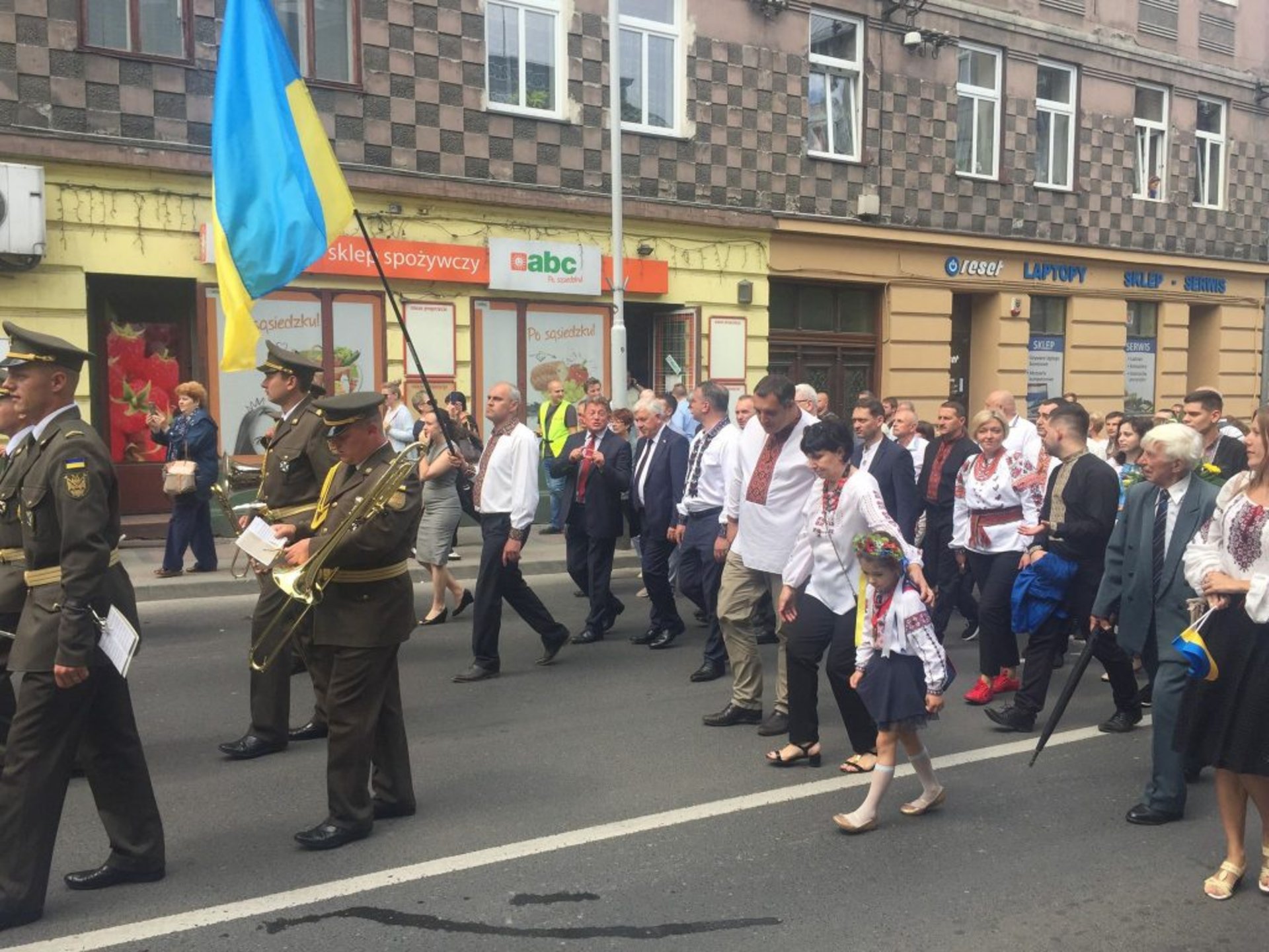 У Пикуличах вшанували полеглих українських воїнів. Фото Олега Довганика