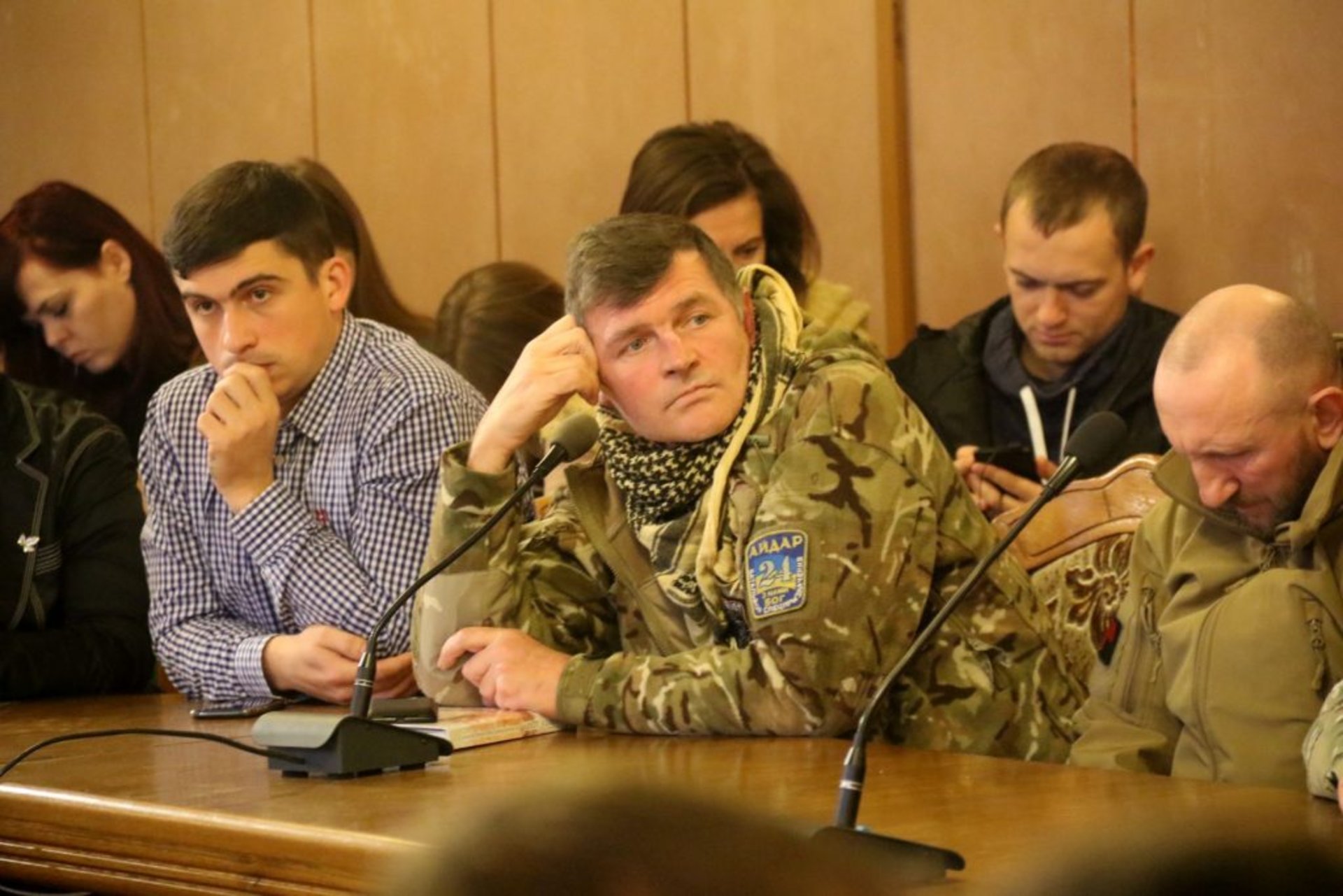 Зустріч Міністра у справах ветеранів України Ірини Фріз з учасниками АТО та ООС