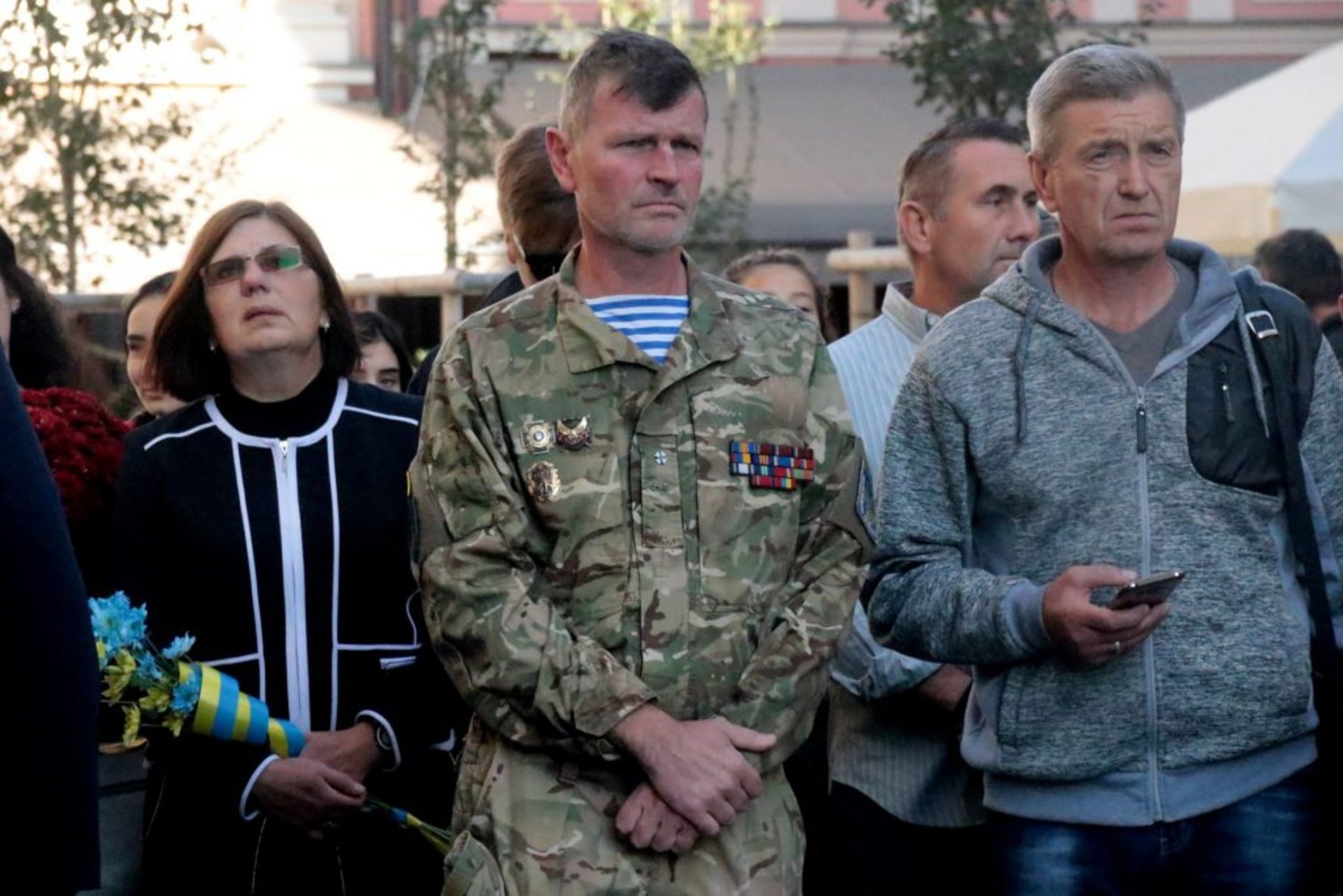 Прощання із бійцем Юліаном Циганко