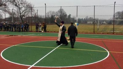На Львівщині відбулося відкриття спортивного майданчика (ФОТО)