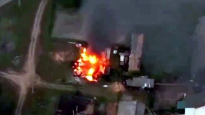 Львівські десантники збили російський ударний вертоліт Мі-24 (ВІДЕО)