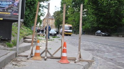 У Садового знайшли виправдання зрізанню дерев у центрі міста: буде велодоріжка
