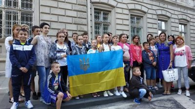 Діти учасників АТО та Героїв Небесної Сотні з Львівщини, вирушили на відпочинок до Хорватії