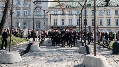 Громадськість Львова вшанувала памʼять Вʼячеслава Чорновола
