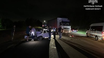 На трасі Львів - Шегині сталась ДТП із потерпілими