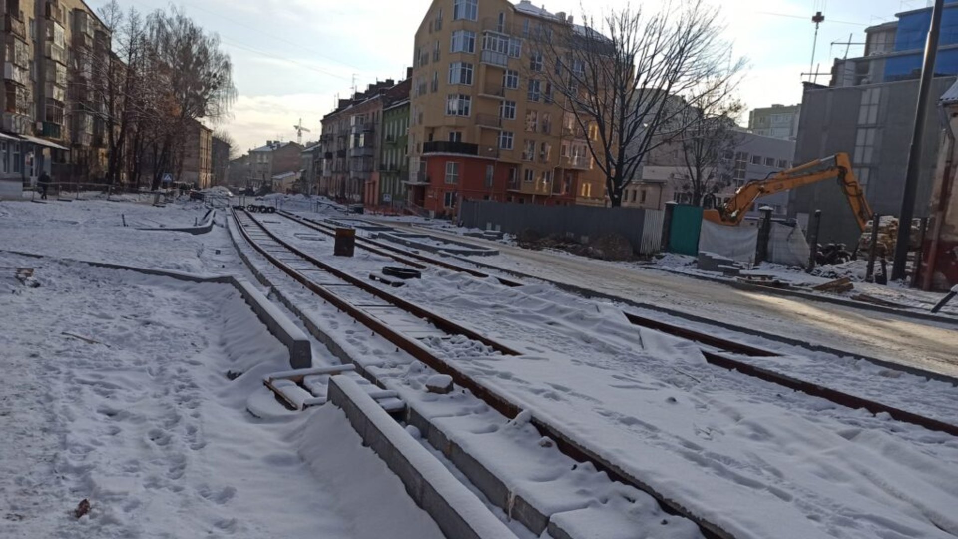 У Львові звужують вулицю Шевченка, фото петро Вільховий