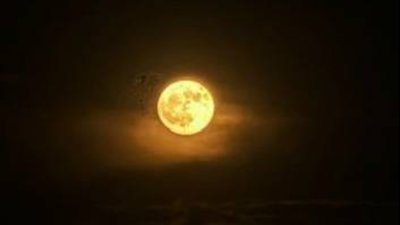 У Львові у небі побачили яскравий Місяць