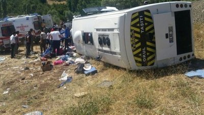 У Тунісі перекинувся автобус з туристами