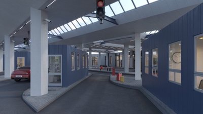 Як виглядатиме пункт пропуску "Краковець" після реконструкції