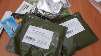 Військовослужбовцям Нацгвардії видали зіпсовані пайки (ВІДЕО)