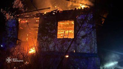 На Львівщині у пожежі загинула 82-річна жінка
