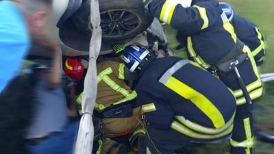 На Львівщині водійка автомобіля «KIA Soul» злетіла у кювет